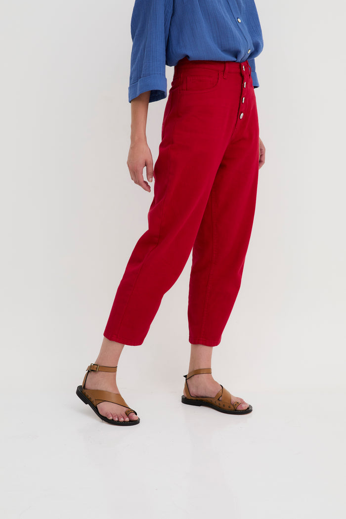 sophie and lucie JEANS MALIBU SARGA ROJO Envío internacional gratuito