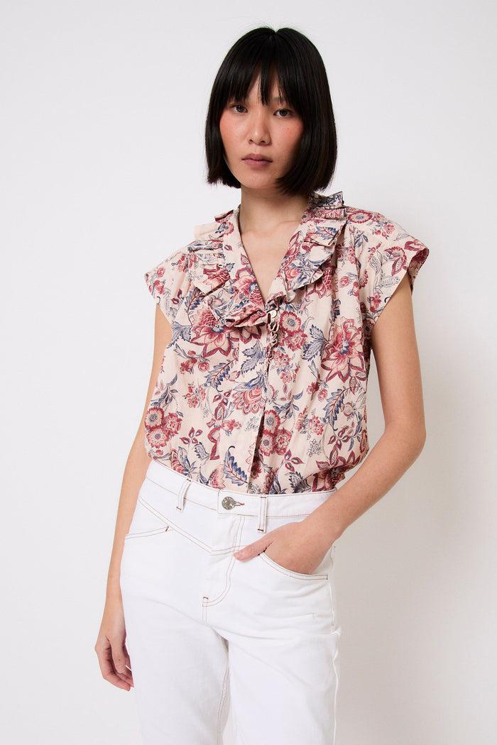 sophie and lucie BLUSA ISA PORCELANA CRUDO En oferta
