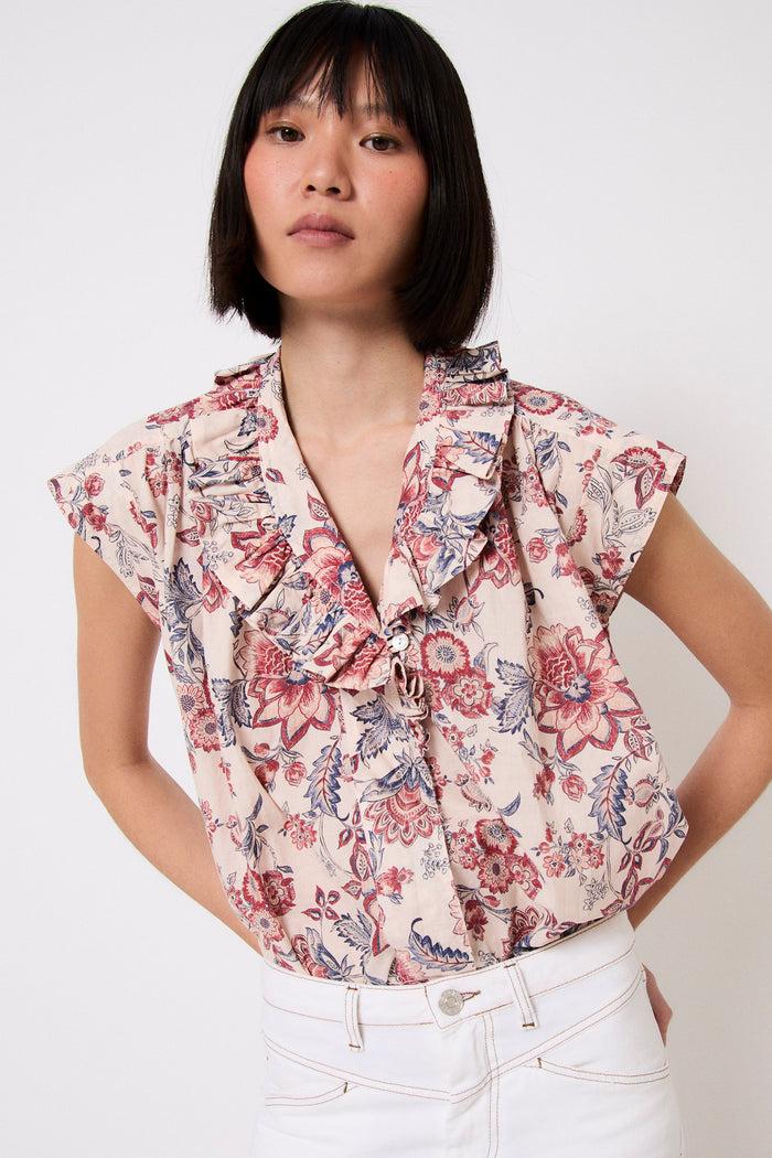 sophie and lucie BLUSA ISA PORCELANA CRUDO En oferta