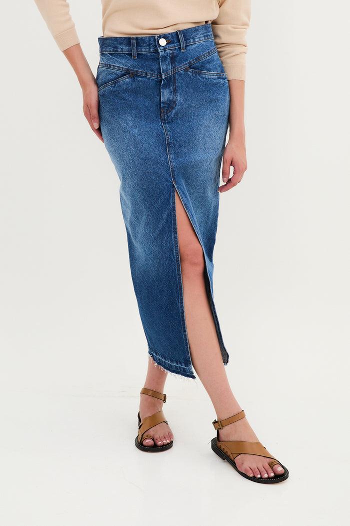 sophie and lucie FALDA CORSE DENIM AZUL Grandes ahorros
