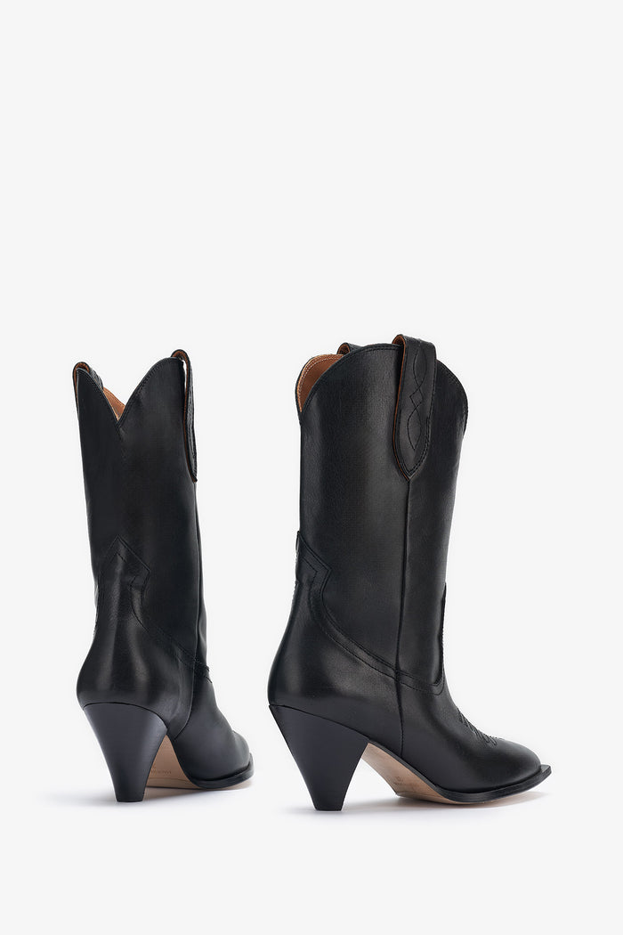 sophie and lucie BOTÍN COWBOY NEGRO Gran oferta