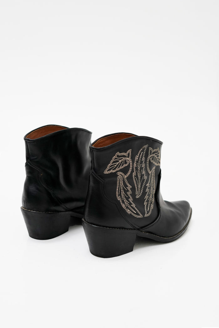 sophie and lucie BOTÍN TEXAS NEGRO Rebajas de fábrica