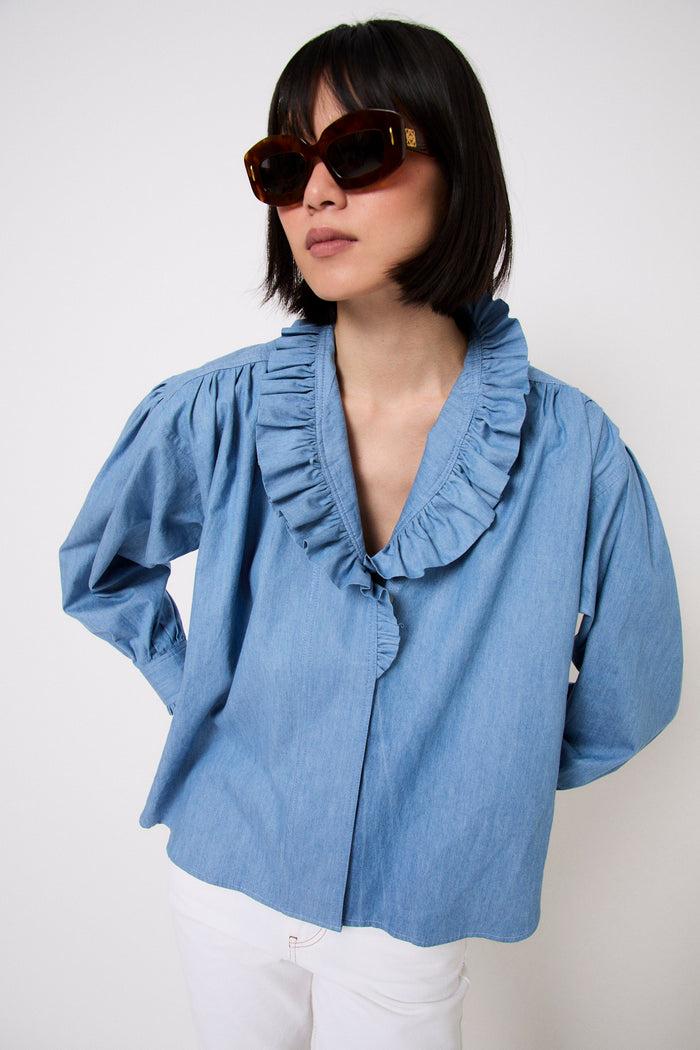 sophie and lucie BLUSA MARIBEL DENIM