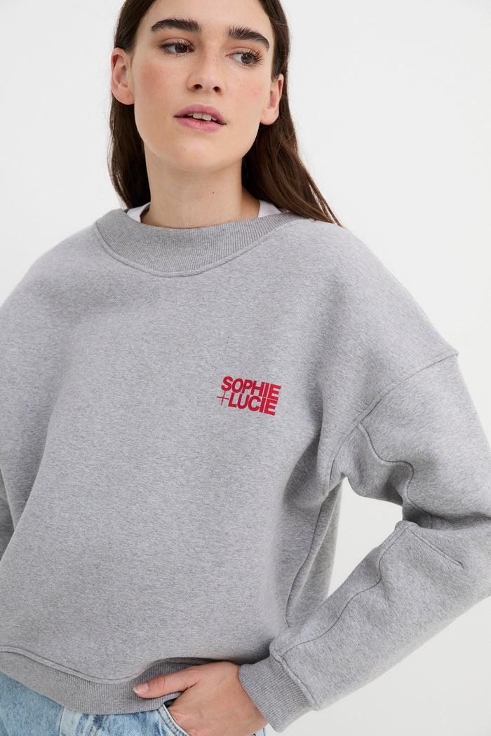 sophie and lucie SUDADERA BUDY GRIS COMPRAR AHORA