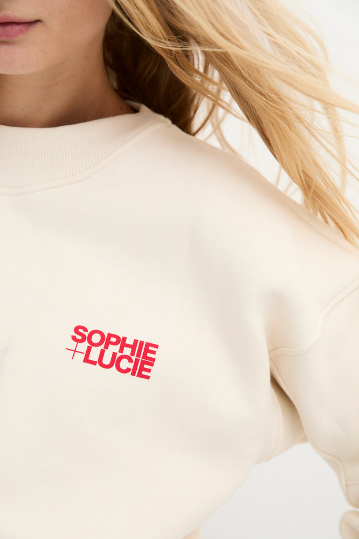 sophie and lucie SUDADERA BUDY CRUDO ÚLTIMAS EDICIONES