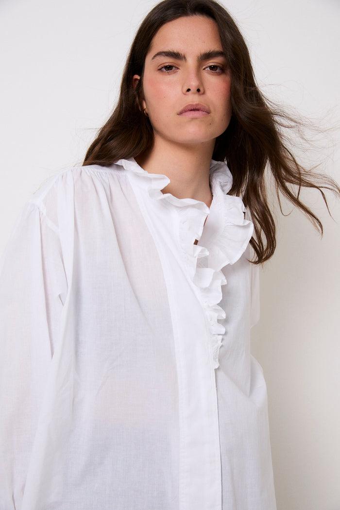 sophie and lucie BLUSA MARIBEL VOILE BLANCO Último día