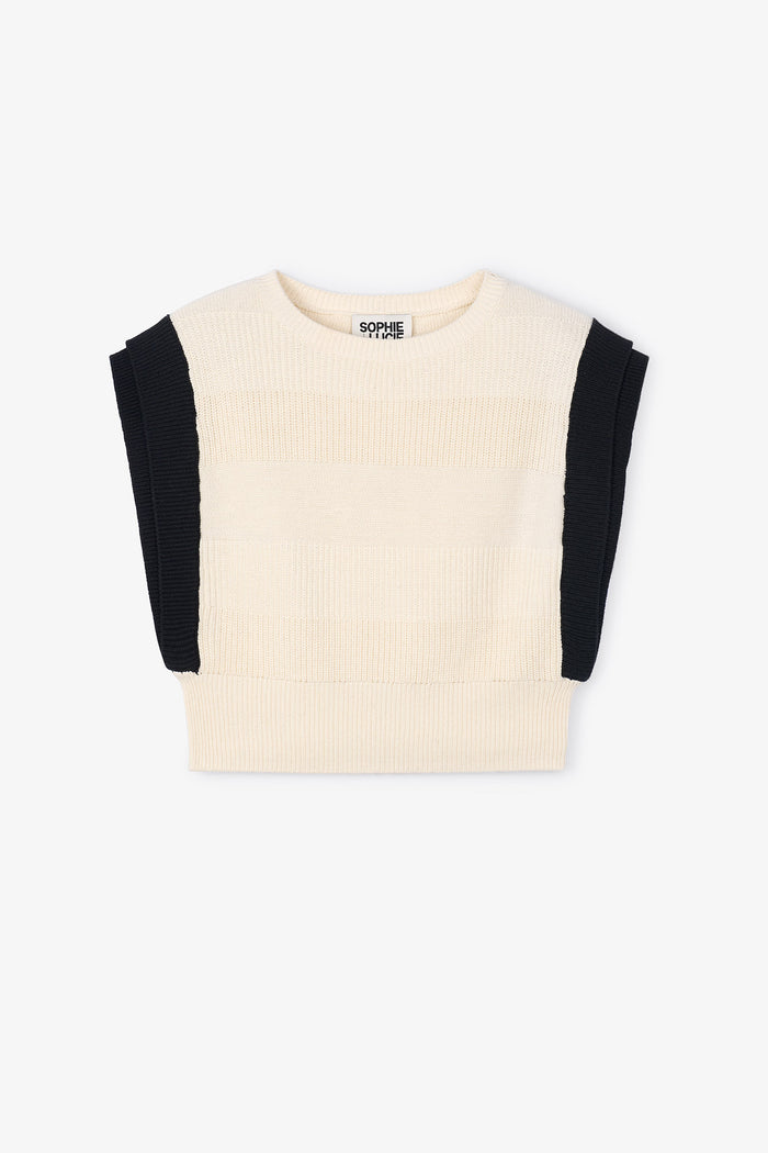 sophie and lucie TOP ORI PUNTO BICOLOR Outlet