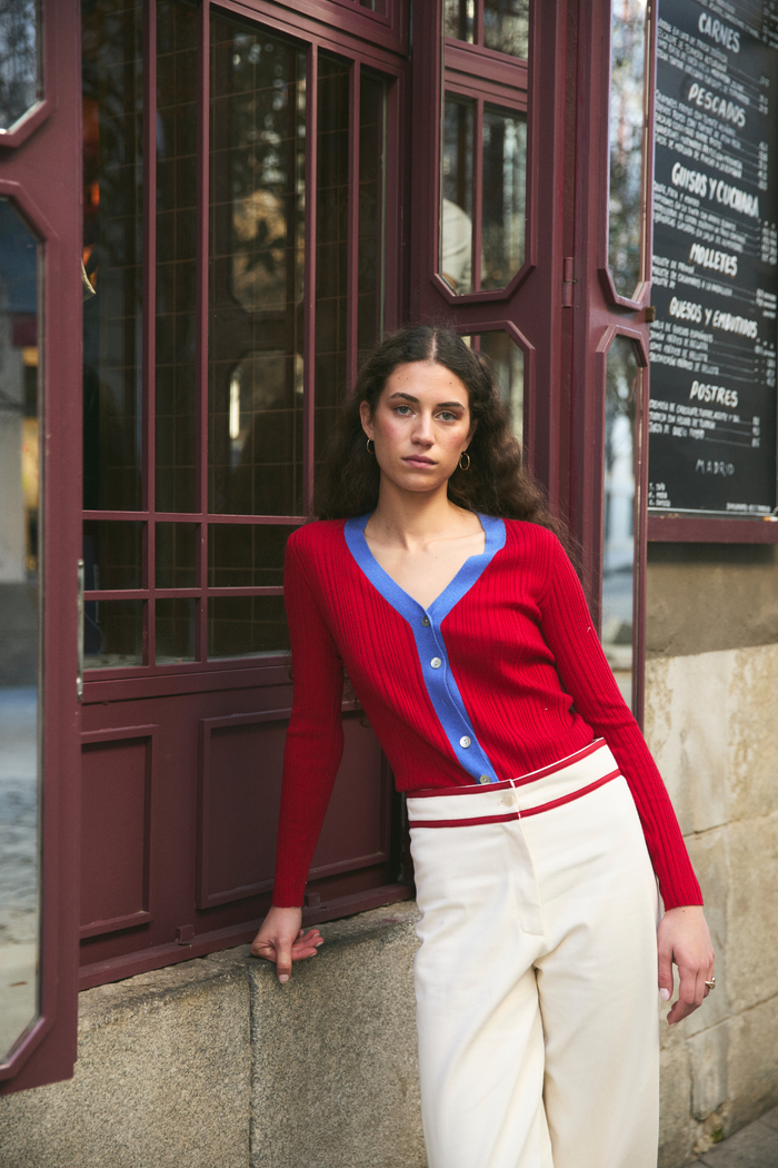 sophie and lucie CHAQUETA SOFIA PUNTO ROJO Ofertas
