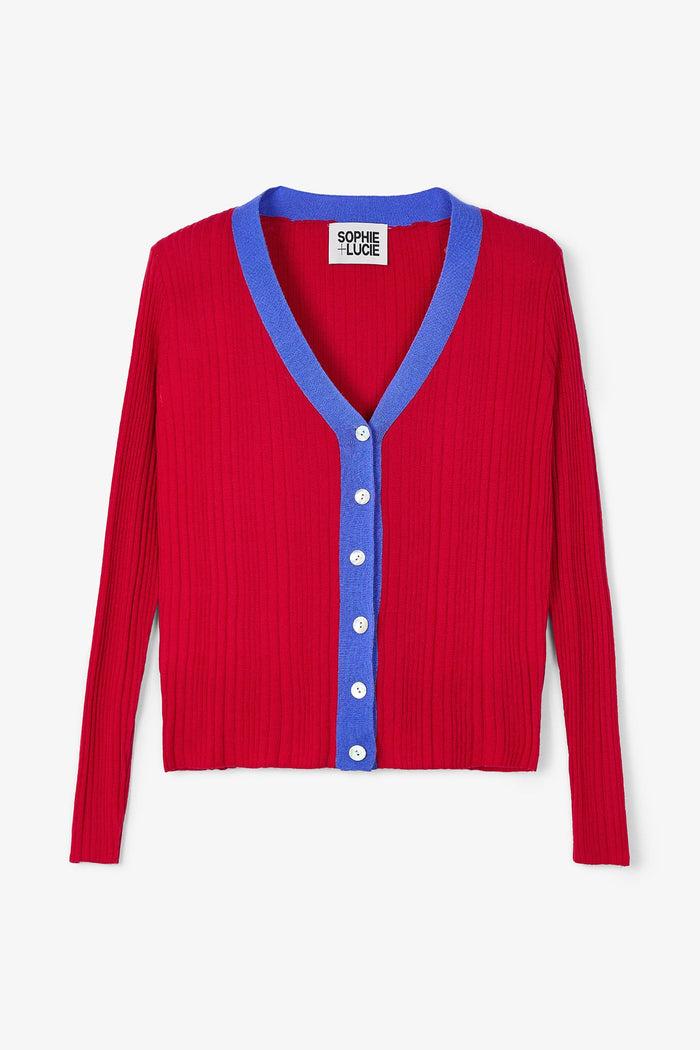 sophie and lucie CHAQUETA SOFIA PUNTO ROJO Ofertas