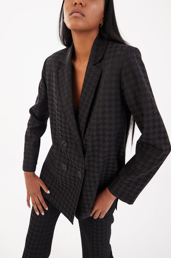 sophie and lucie CHAQUETA ICON PATA DE GALLO NEGRO Outlet