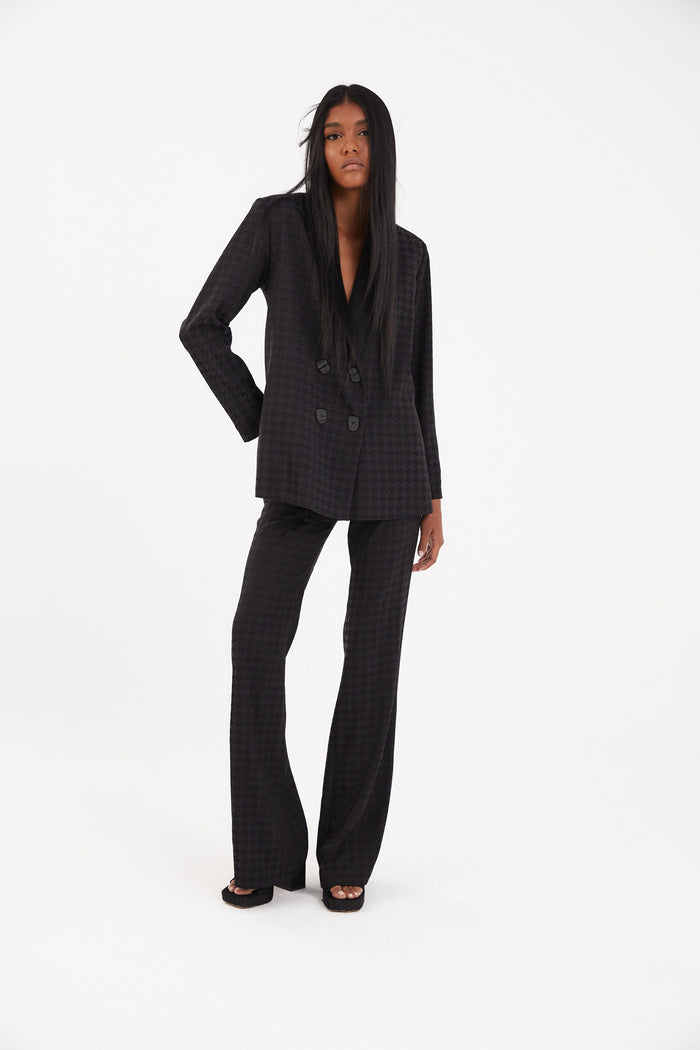 sophie and lucie CHAQUETA ICON PATA DE GALLO NEGRO Outlet
