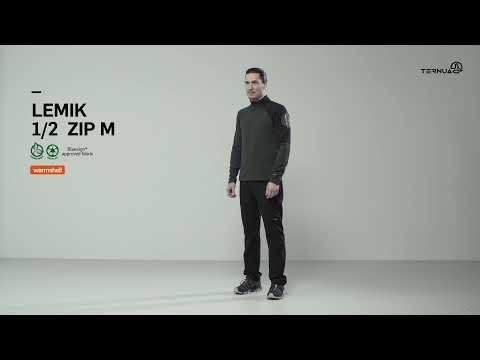 ternua CAMISETA LEMIK 1/2 ZIP M Ventas relámpago