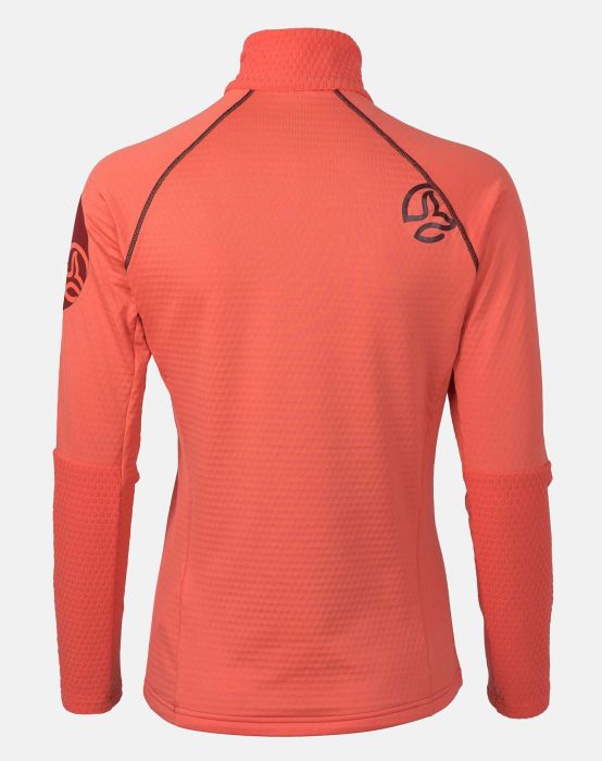 ternua CAMISETA RAGGER 1/2 ZIP W Rebajas de fin de temporada