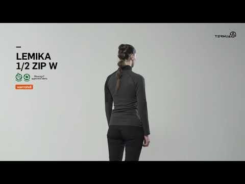 ternua CAMISETA LEMIKA 1/2 ZIP W Rebajas top