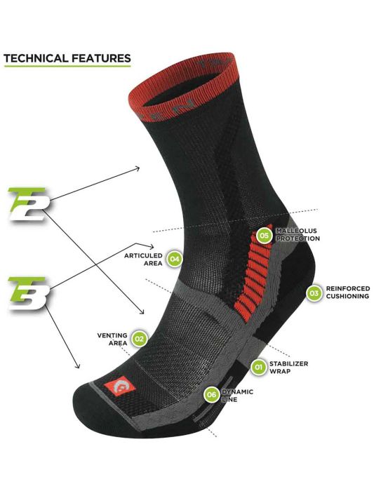 ternua CALCETÍN T3 LIGHT HIKER  ECO MAN Ofertas