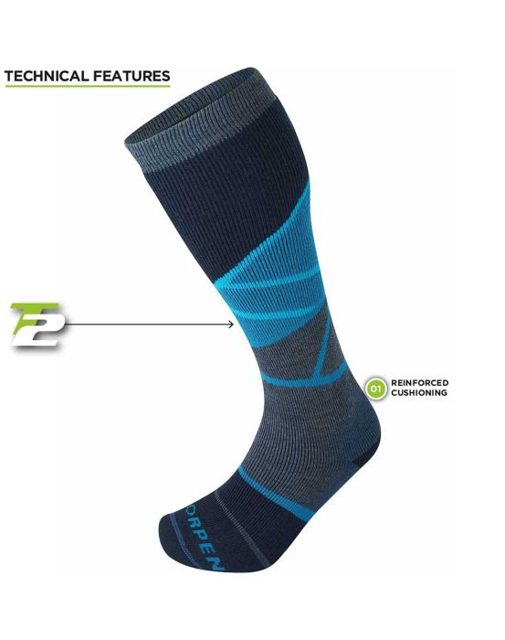 ternua CALCETÍN T2 SKI MID ECO MAN Rebajas baratas