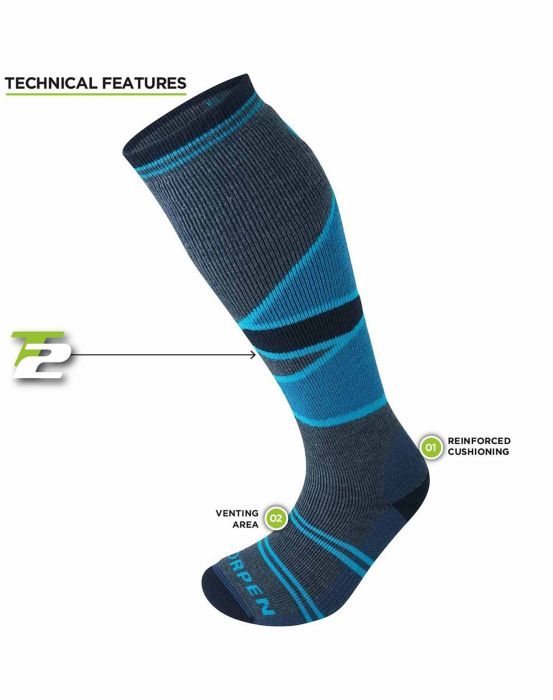 ternua CALCETÍN T2 SKI MID ECO WOMAN Los más vendidos