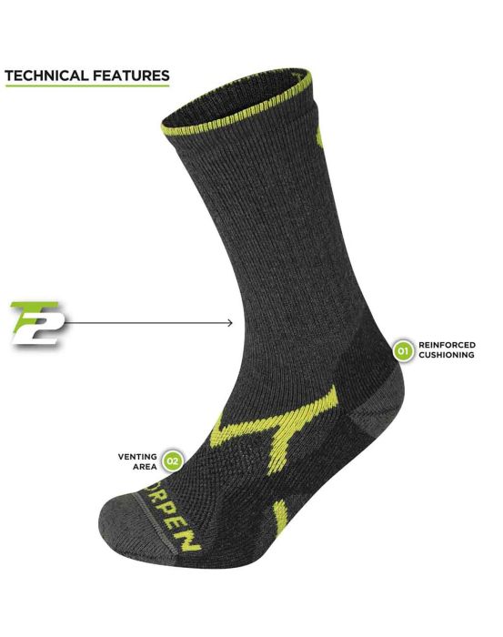 ternua CALCETÍN T2 MIDWEIGHT HIKER ECO MAN Descuento