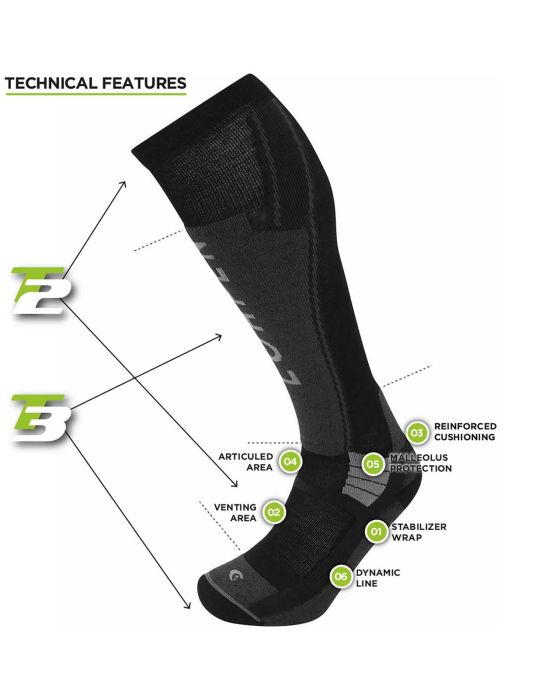 ternua CALCETÍN T3 SKI LIGHT ECO MAN Tienda