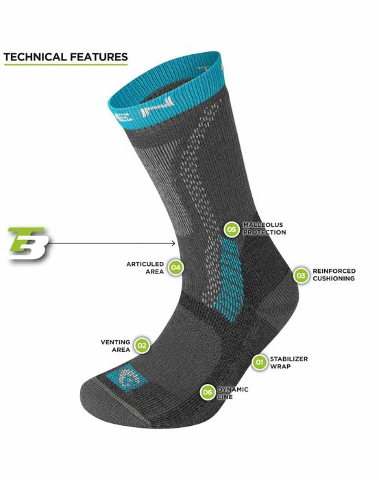 ternua CALCETÍN T3 HEAVY TREKKER ECO WOMAN Mejor oferta