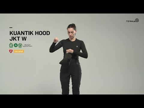ternua CHAQUETA KUANTIK HOOD JKT W Oferta exclusiva