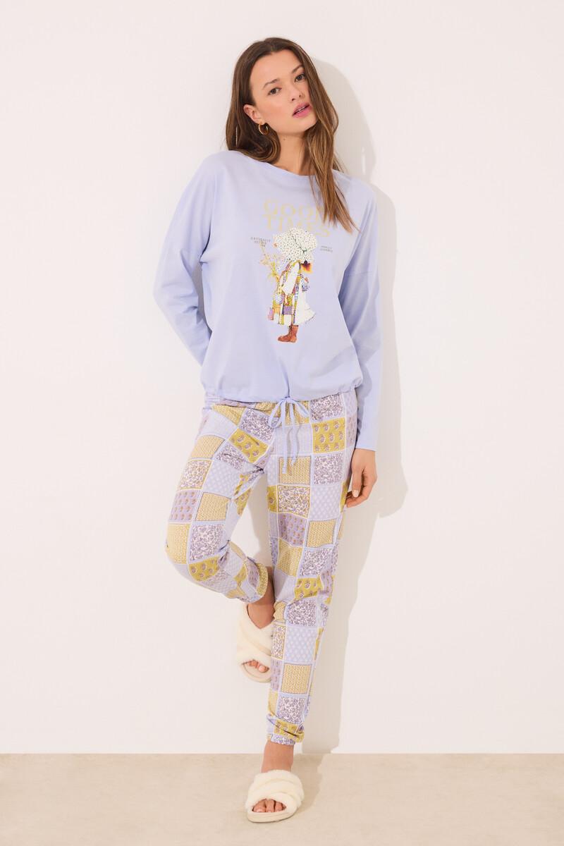 women'secret Pijama largo 100% algodón print "Holly Hobbie" En línea