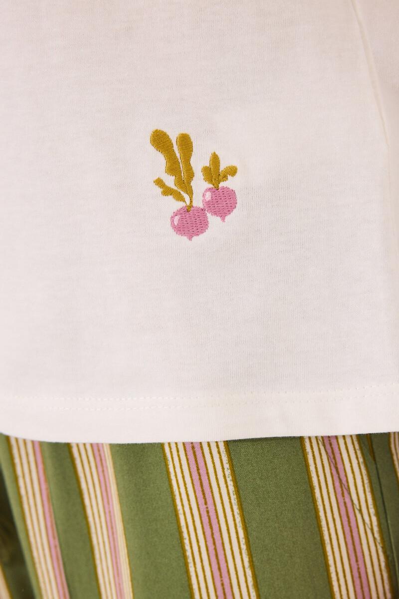 women'secret Camiseta lisa manga larga 100% algodón blanco Grandes ahorros