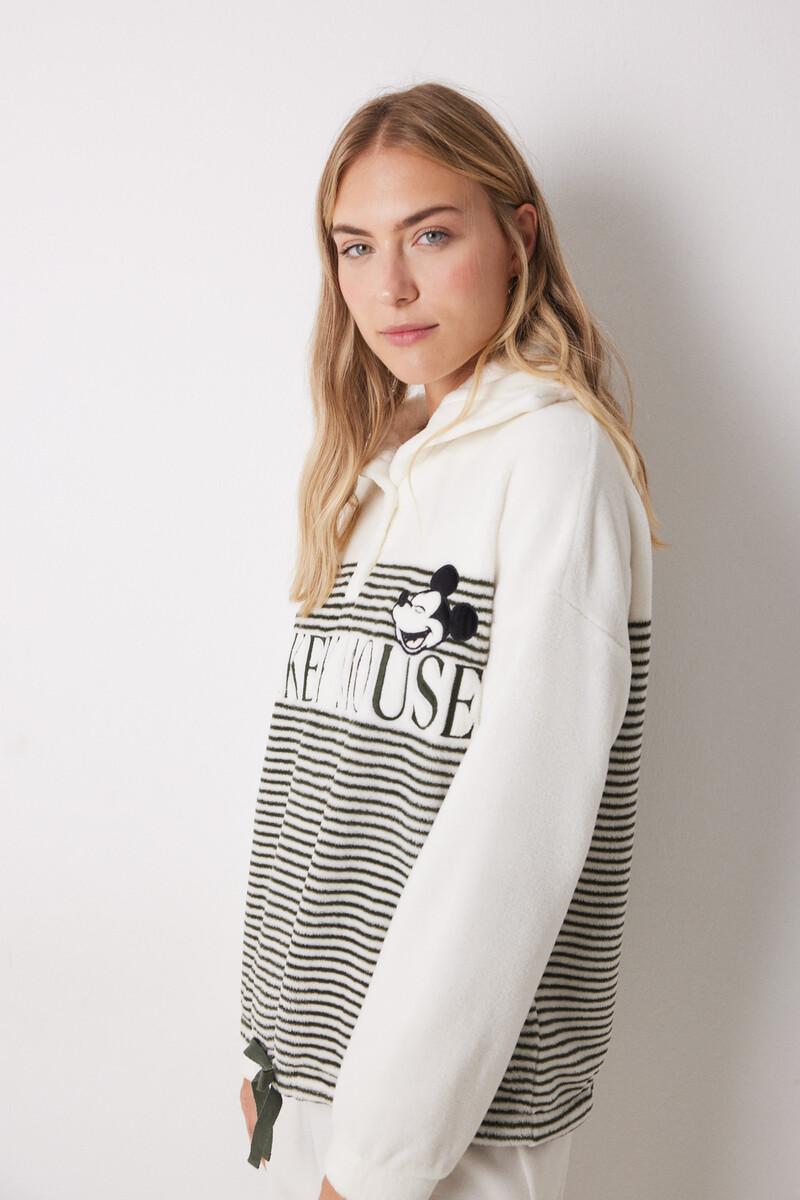 women'secret Pijama largo polar Mickey Mouse Rebajas top