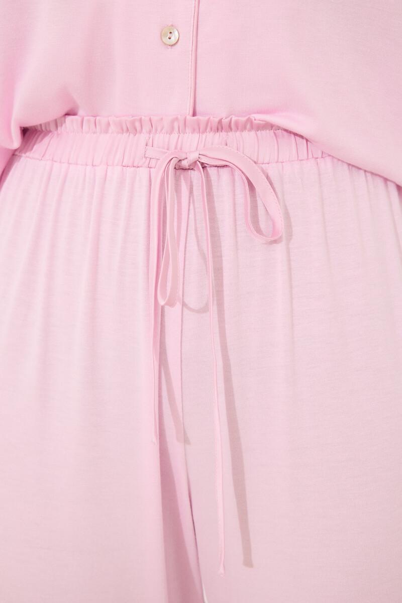 women'secret Pijama camisero Capri viscosa rosa COMPRAR AHORA