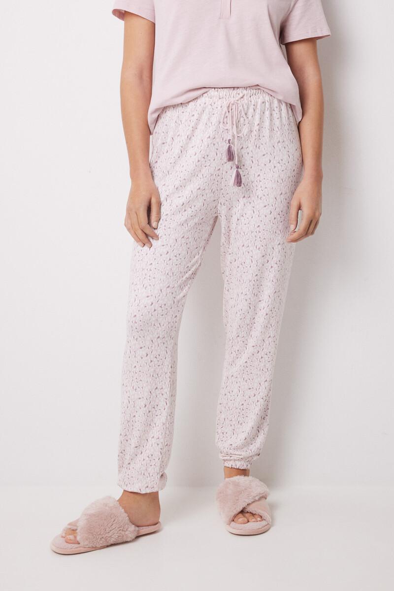women'secret Pantalón skinny súper soft animal print Oferta especial
