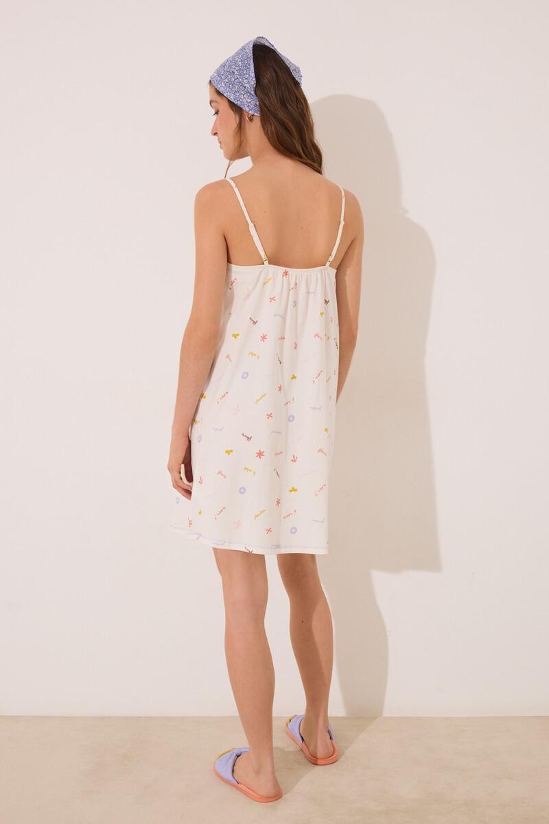 women'secret Camisón midi 100% algodón estampado “J´ADORE” Últimos 2 días