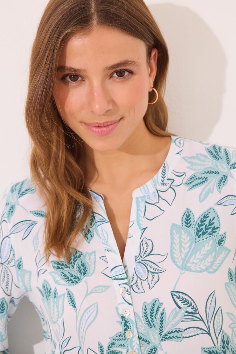 women'secret Camisola viscosa flores verdes En línea
