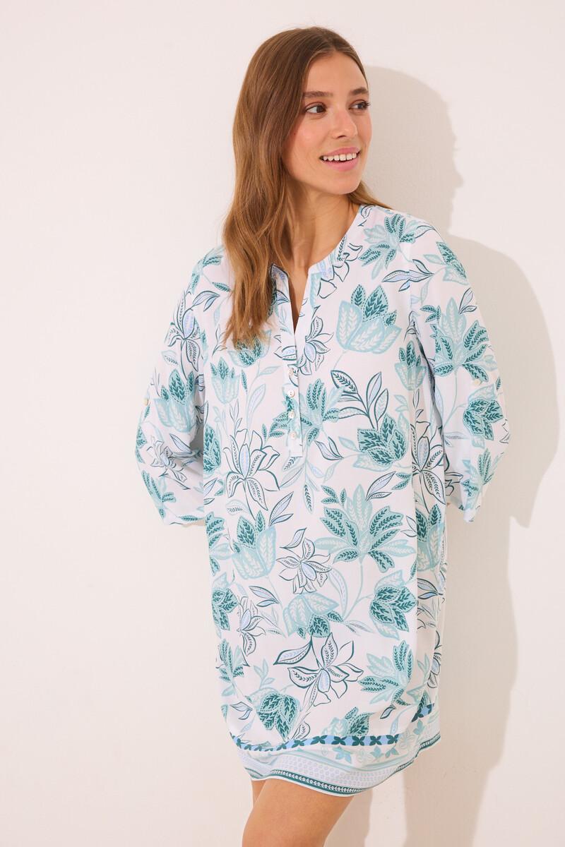 women'secret Camisola viscosa flores verdes En línea