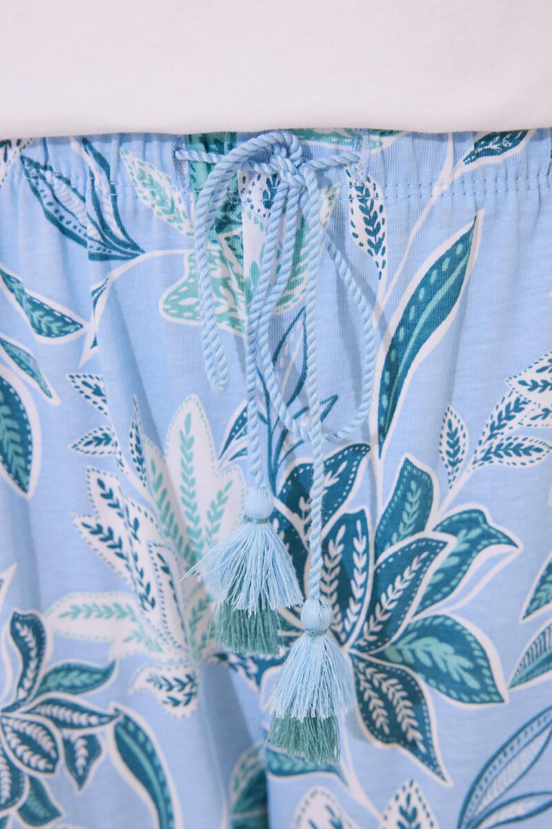 women'secret Pijama Capri 100% algodón estampado flores Grandes descuentos
