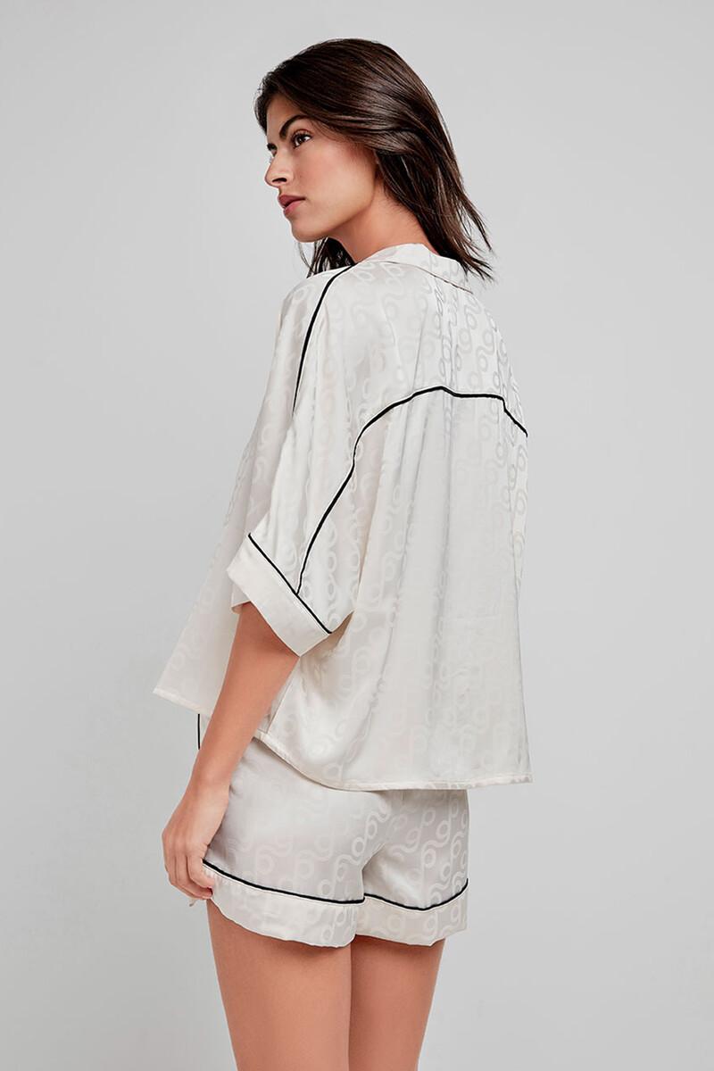 women'secret Pijama corto camisero beige Devoluciones gratuitas