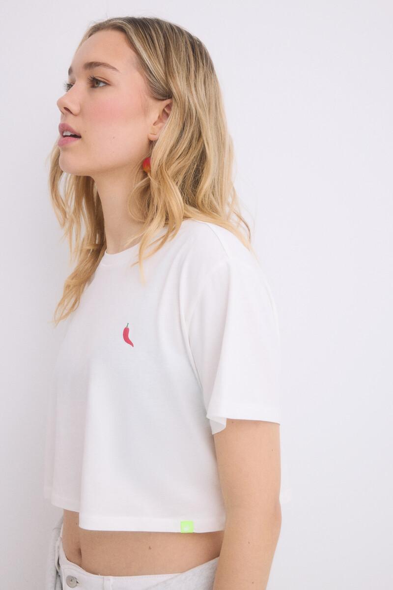 women'secret Camiseta 100% algodón blanco Últimos 3 días