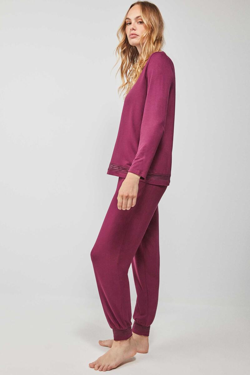 women'secret Pijama largo detalle encaje Tienda