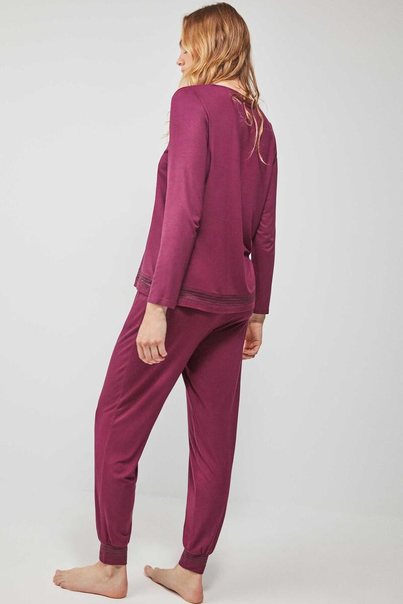 women'secret Pijama largo detalle encaje Tienda