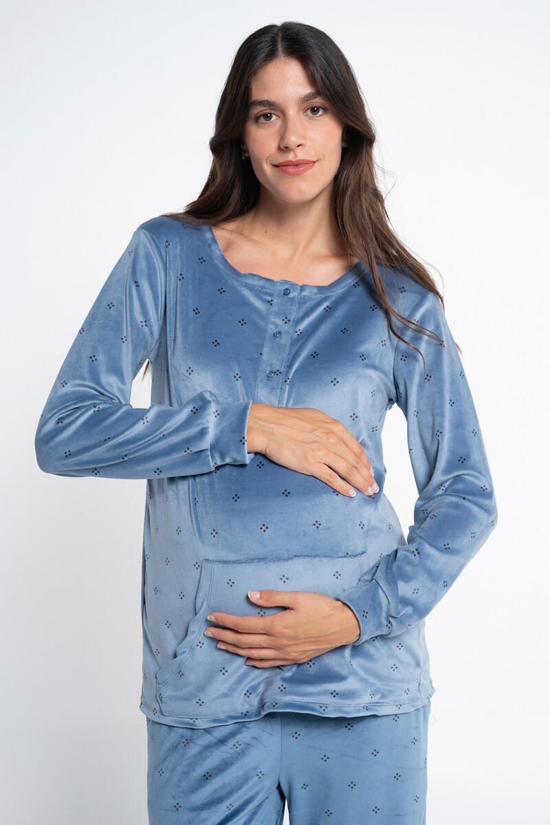 women'secret Conjunto pijama terciopelo estampado Liquidación