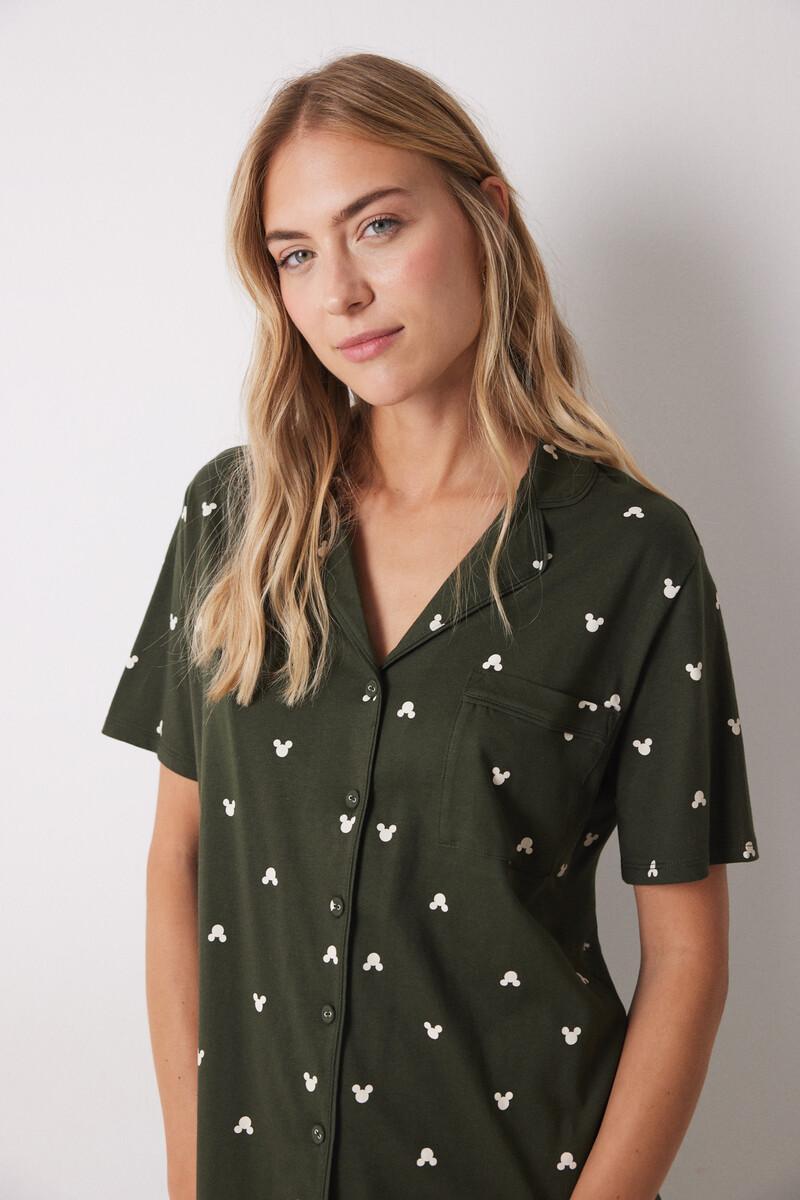 women'secret Pijama camisero algodón logo Mickey Mouse COMPRAR AHORA