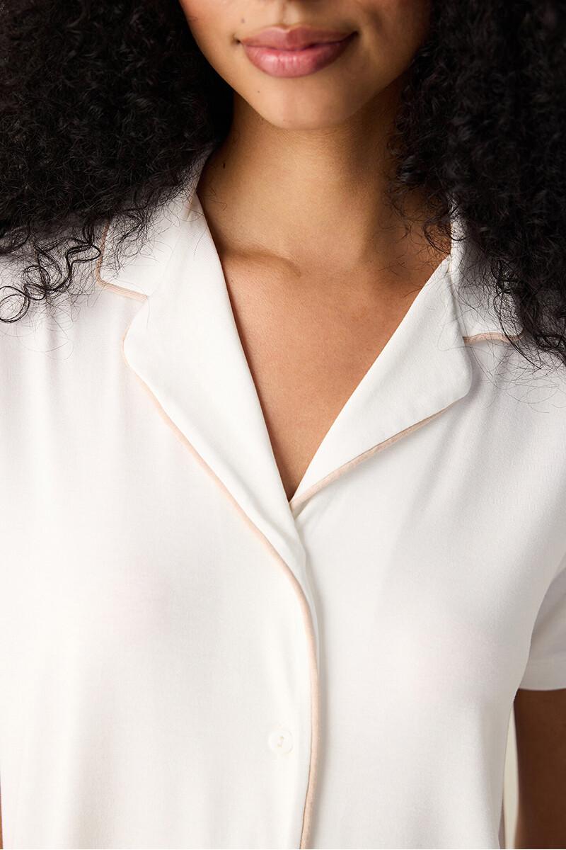 women'secret Conjunto de pijama camisero largo Último día
