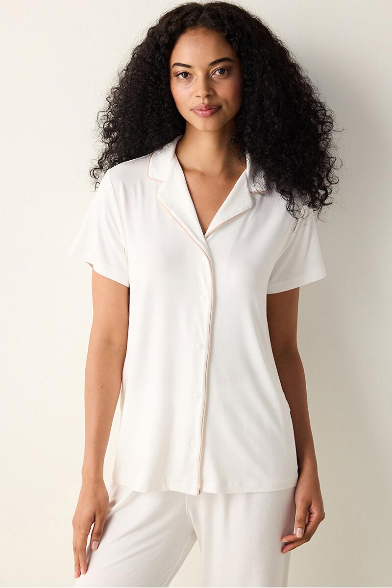 women'secret Conjunto de pijama camisero largo Último día