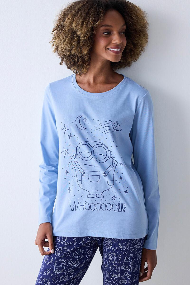 women'secret Conjunto de pijama largo Minions Solo hoy