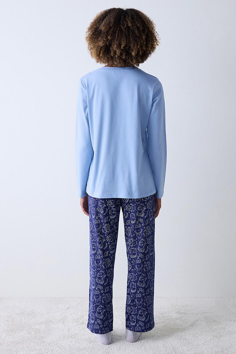 women'secret Conjunto de pijama largo Minions Solo hoy