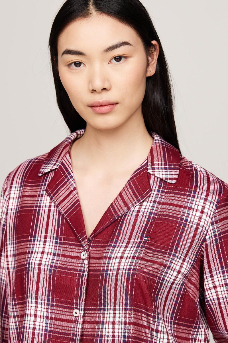 women'secret Conjunto camisero de pijama cuadros Grandes descuentos
