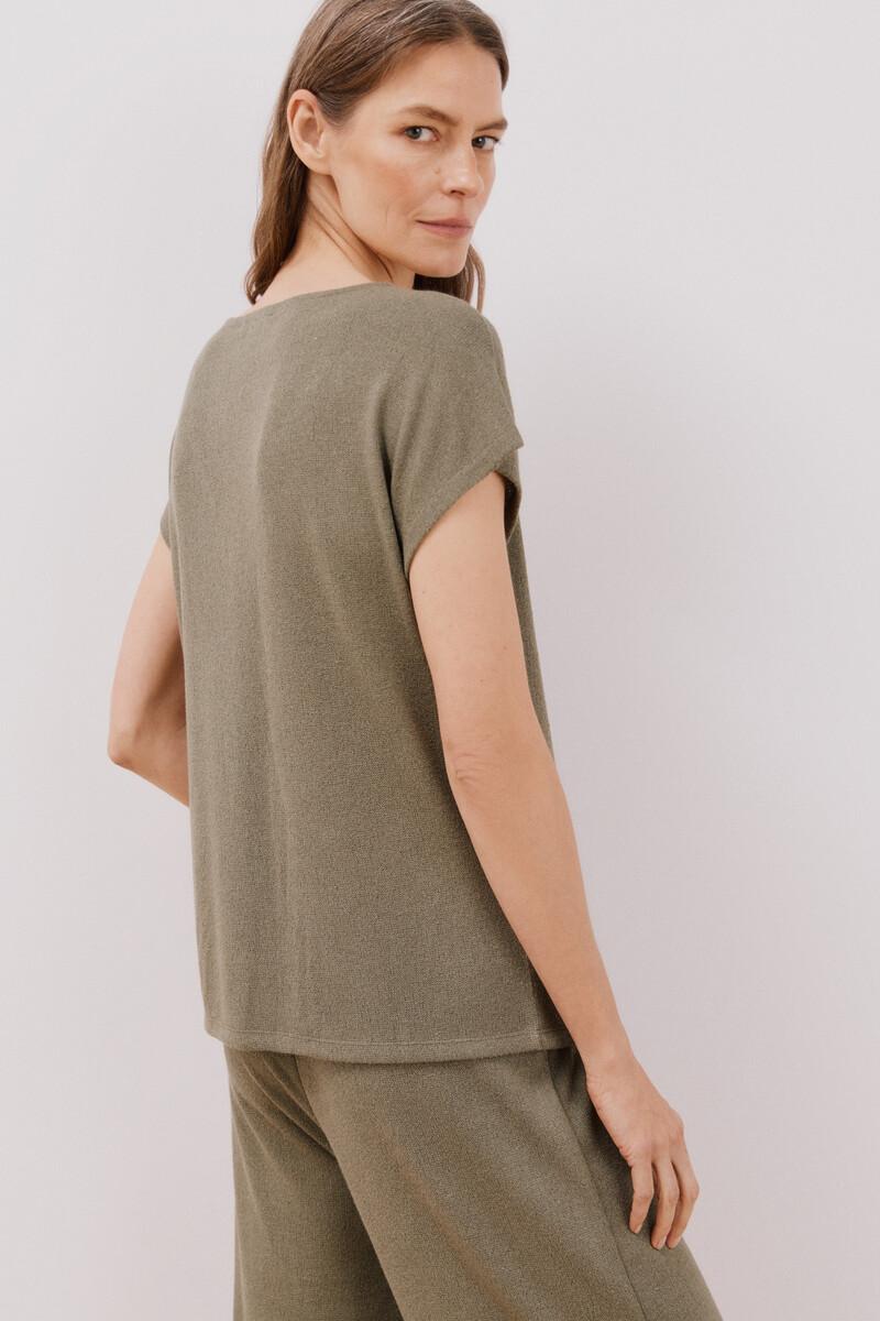 women'secret Camiseta aspecto rústico con botones Ofertas