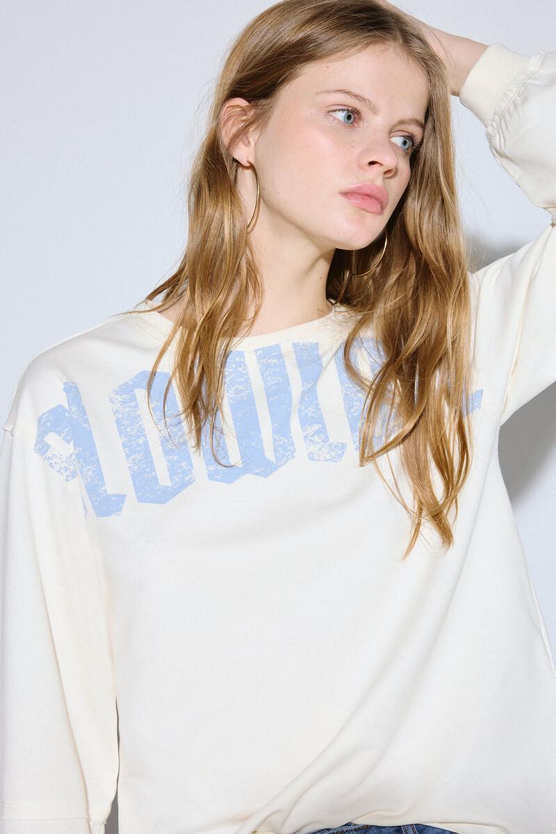 women'secret Sudadera oversize logo