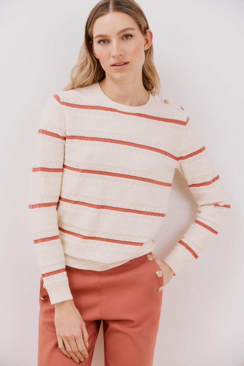 women'secret Jersey bicolor botones Descuento