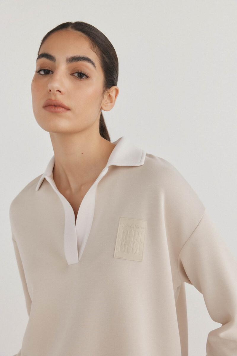 women'secret Sudadera soft touch cuello polo Tienda