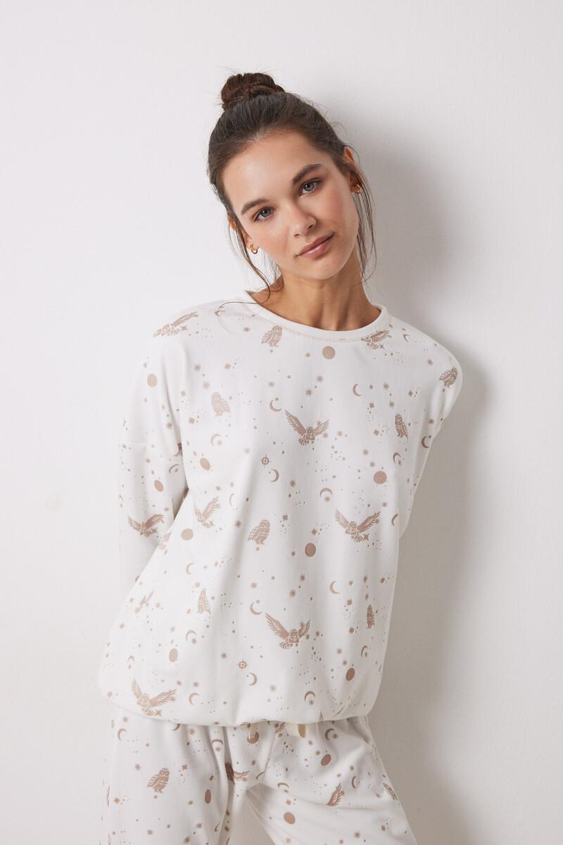 women'secret Pijama terciopelo elástico Harry Potter Rebajas online